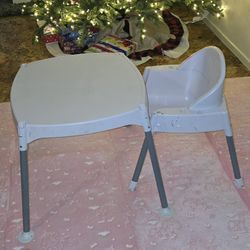 2 In 1 High Chair/Table and Chair