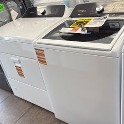 Washer And Gas Dryer Set|Whirlpool|Warranty 