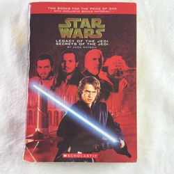 Star Wars Legacy of the Jedi / Secrets of the Jedi by Jude Watson Scholastic 2-in-1 Paperback 2006 LucasBooks