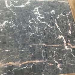 Marble And Wood Coffee Table
