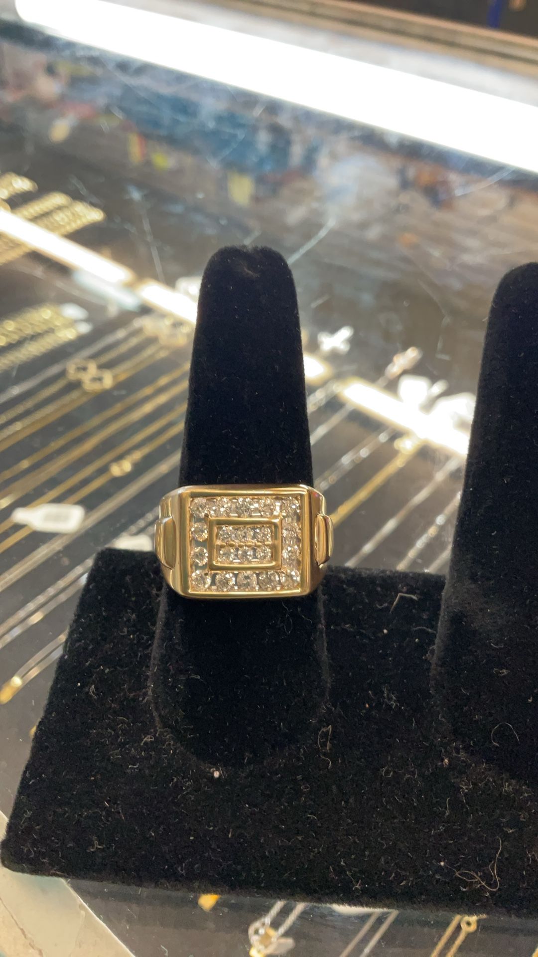 14KT Gold Ring W/ Natural Round Diamonds 39876-1