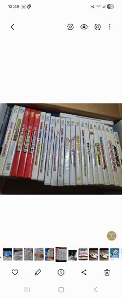 Various Nintendo Wii Gsmes All Different Prices 5.00 To 35.00 Each