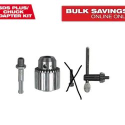 Milwaukee SDS/Chuck Adapter Kit @Mil-875