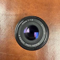 Nikon Series E 50mm Lens