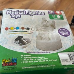 Musical Figurine Toys Paint