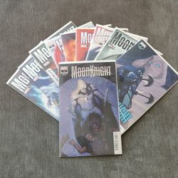 Marvel Comics Vengeance of the Moon Knight #1-9 NM