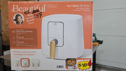 Beautiful by Drew Barrymore 6qt Digital Air Fryer
