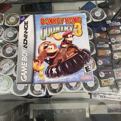 Donkey Kong Country 3 for Nintendo Gameboy Advance