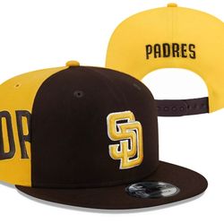 Padres New Era Snapback Hat MLB Cap