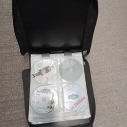 DVD Collection and Case. Approximately 120 Movies
