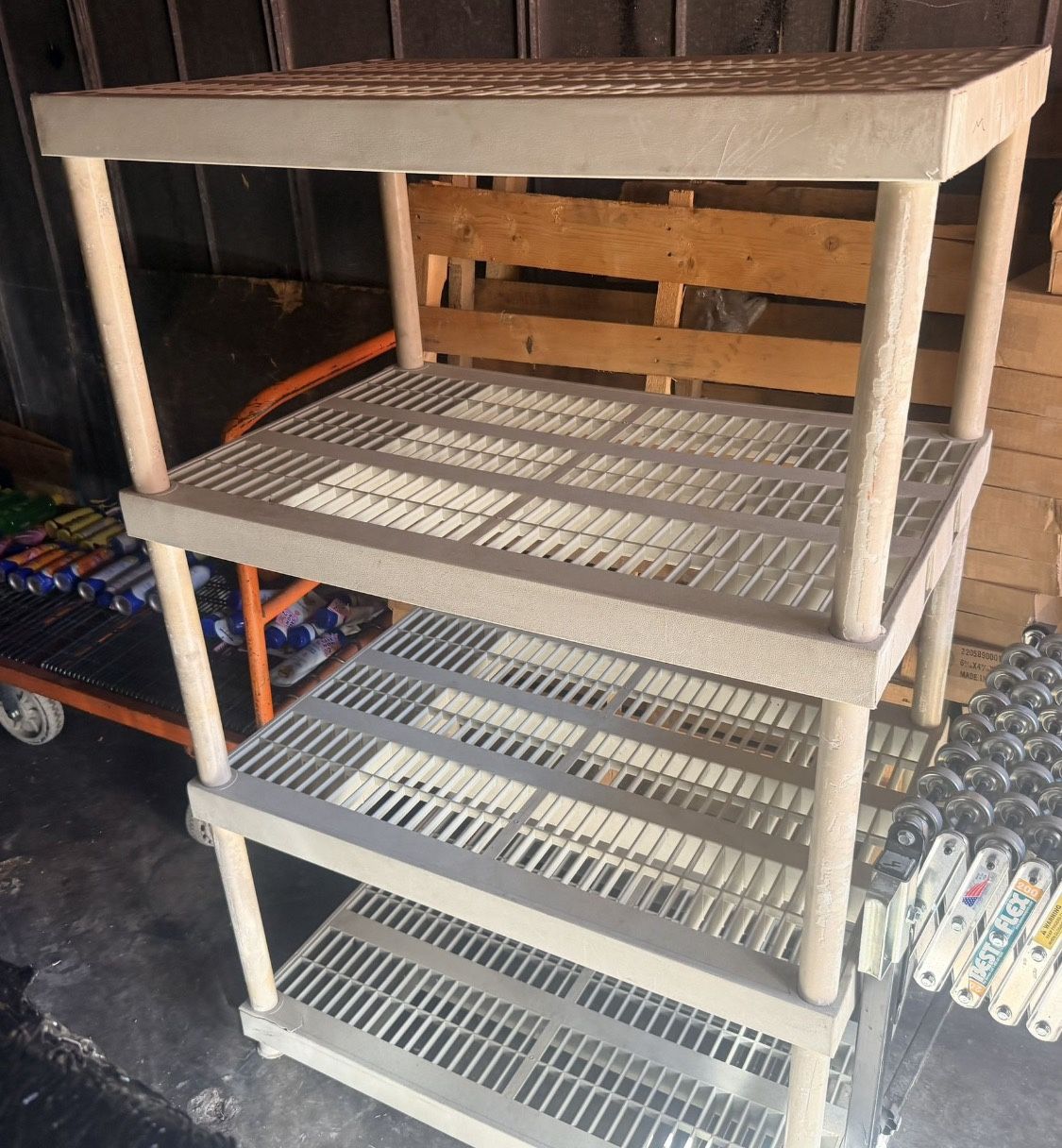4 Tier Shelf Storage 36 X 24 X  56