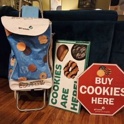 Girl Scout Cookie Cart $35