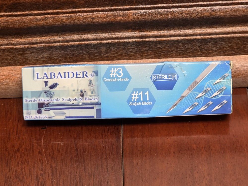 LABAIDER Sterile Disposable Scalpels & Blades