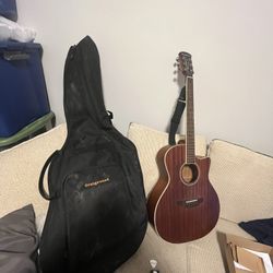 Orange wood Acoustic Guitar 