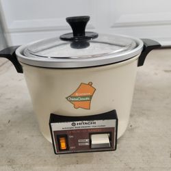 Hitachi Chime-O-Matic automatic food steamer and rice cooker