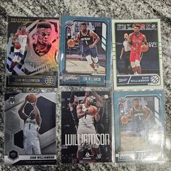 2020 Panini Zion Williamson Lot - New Orleans Pelicans 