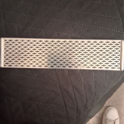 1955 56,57 Chevy bel-air radio delete plate