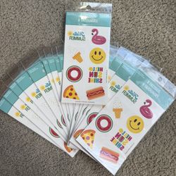 Summertime Temporary Tattoos 