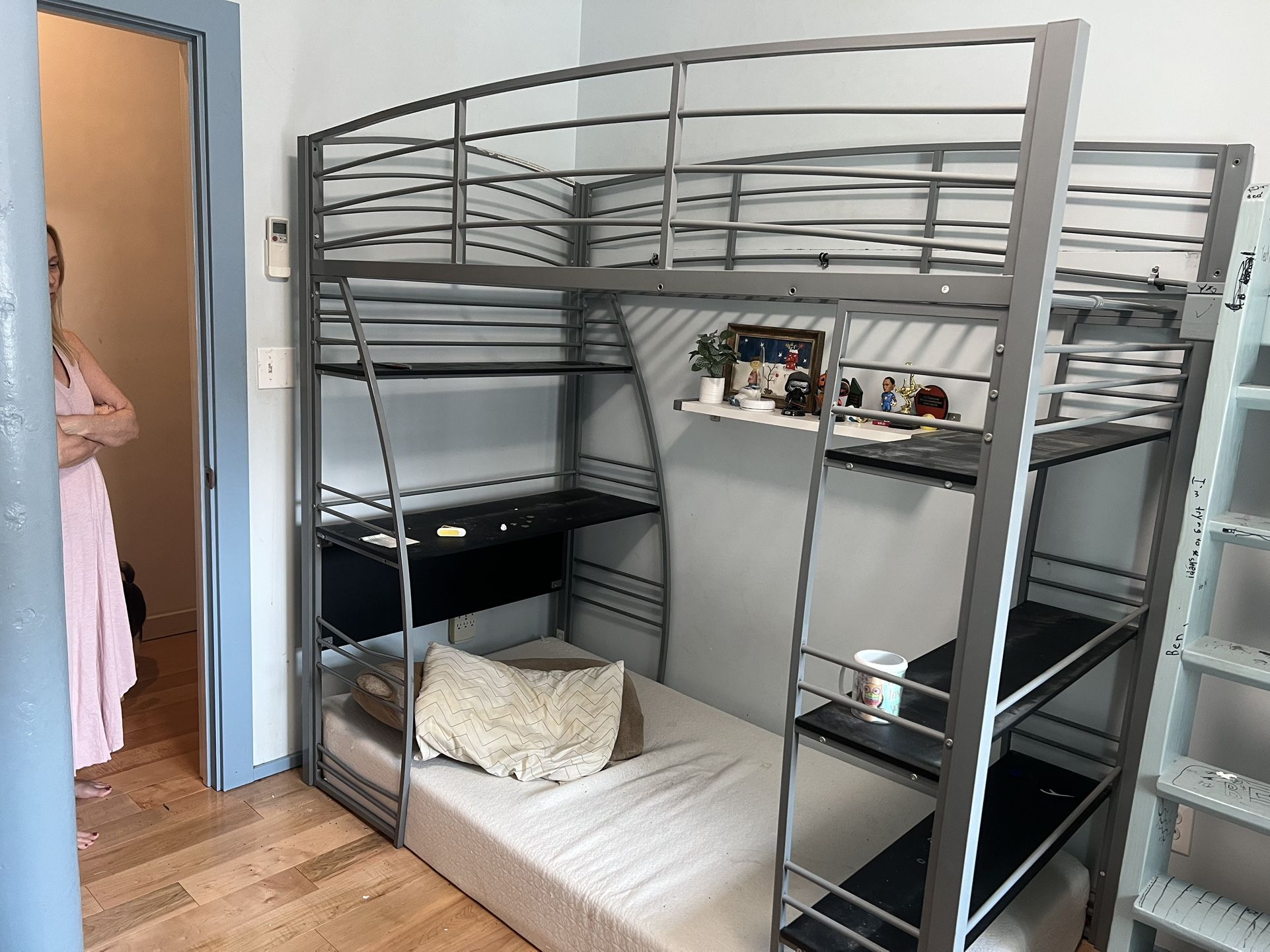 Bunk Bed With Desk