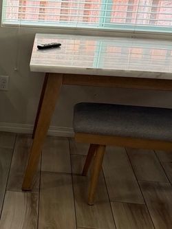 Marble Top Dining Table