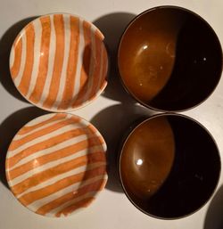 4 Miso bowls (or Small bowls)