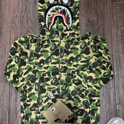 BAPE ABC CAMO GREEN HOODIE