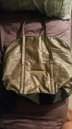 Gold victoria secret bag