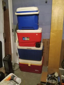 Coolers need gone asap!