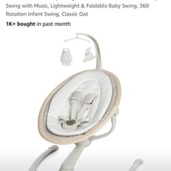 Baby Infant Newborn Swing Like New Used Once