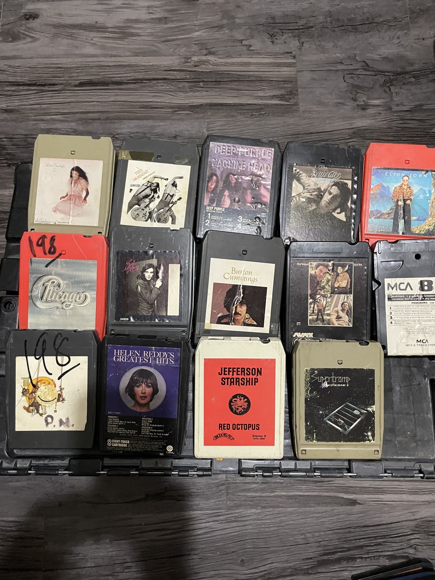 8 Track Tapes $2 Each 
