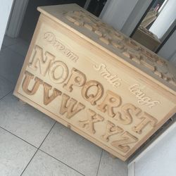 Solid Wood Toy Chest