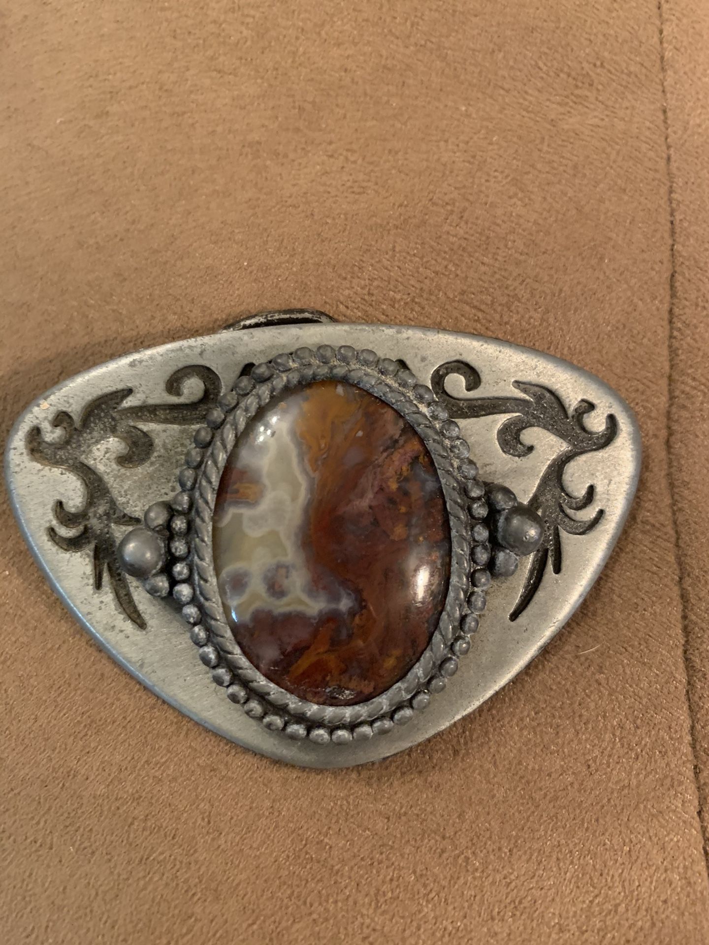 Belt Buckle (pewter I think)