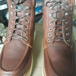 King Welt Work Boots For Men Size 12.5 Steel Toed