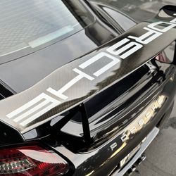 GT3 wing for Porsche Cayman 987