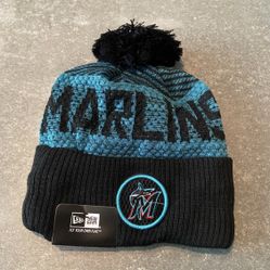 Brand New Miami Marlins Beanie 