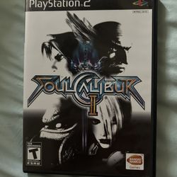 Sony PlayStation 2 Ps2 Soul Calibur II Namco Video Game