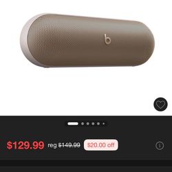 Beats Pill Wireless Bluetooth Speaker