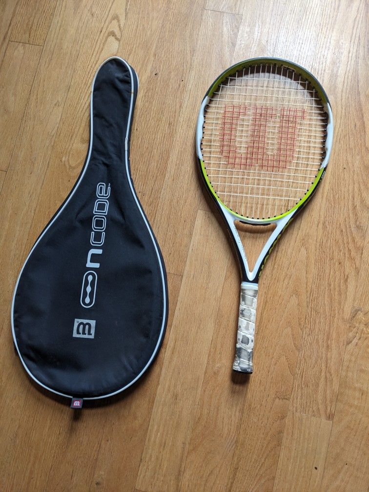 Tennis Racket And Bag