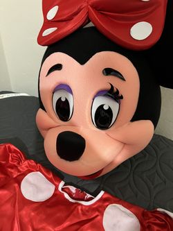Minnie Mouse Mascot Costume FOR SALE