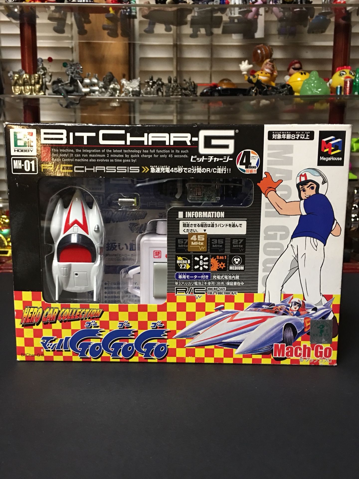 Go Go Go Speed Racer Mach 5 car megahouse Tomica Tomy Bit Char-G car