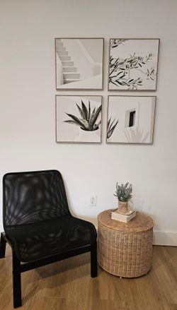Black Chairs (set of 2) in mint condition