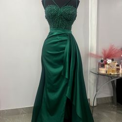 Emerald Green Dress