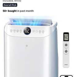 12000 BTU Portable Air Conditioners 6 in 1 Wi-Fi Smart AC Unit with APP & Voice & Remote Control