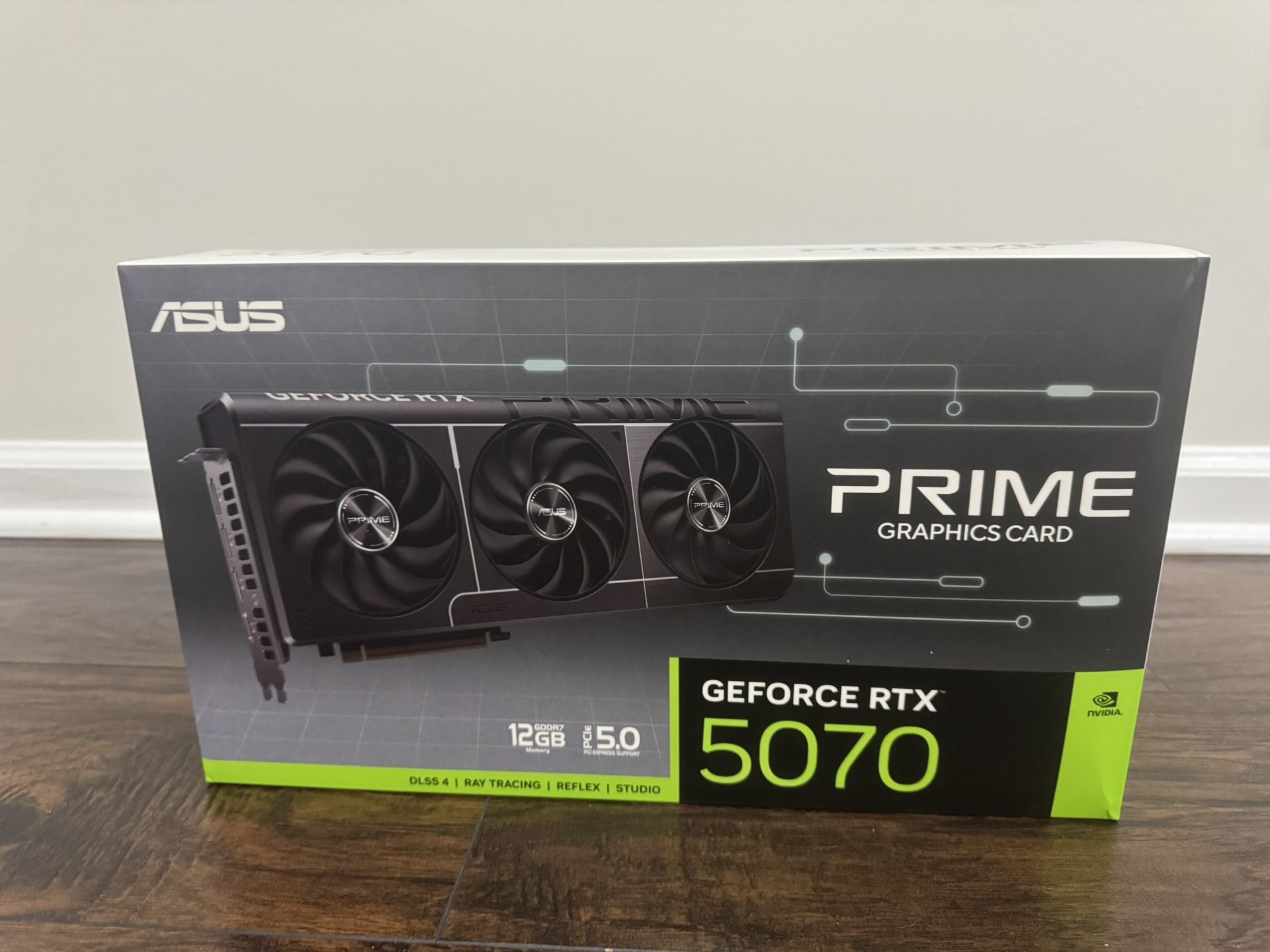 ASUS PRIME GeForce RTX™ 5070 12GB GDDR7 OC Edition