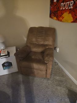 Beige Recliner