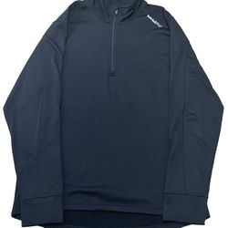 Timberland Pro Men’s Black Half Zip Henry Long Sleeve Fleece Sweatshirt Size XL