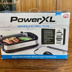 PowerXL Smokeless Grill Plus Brand New