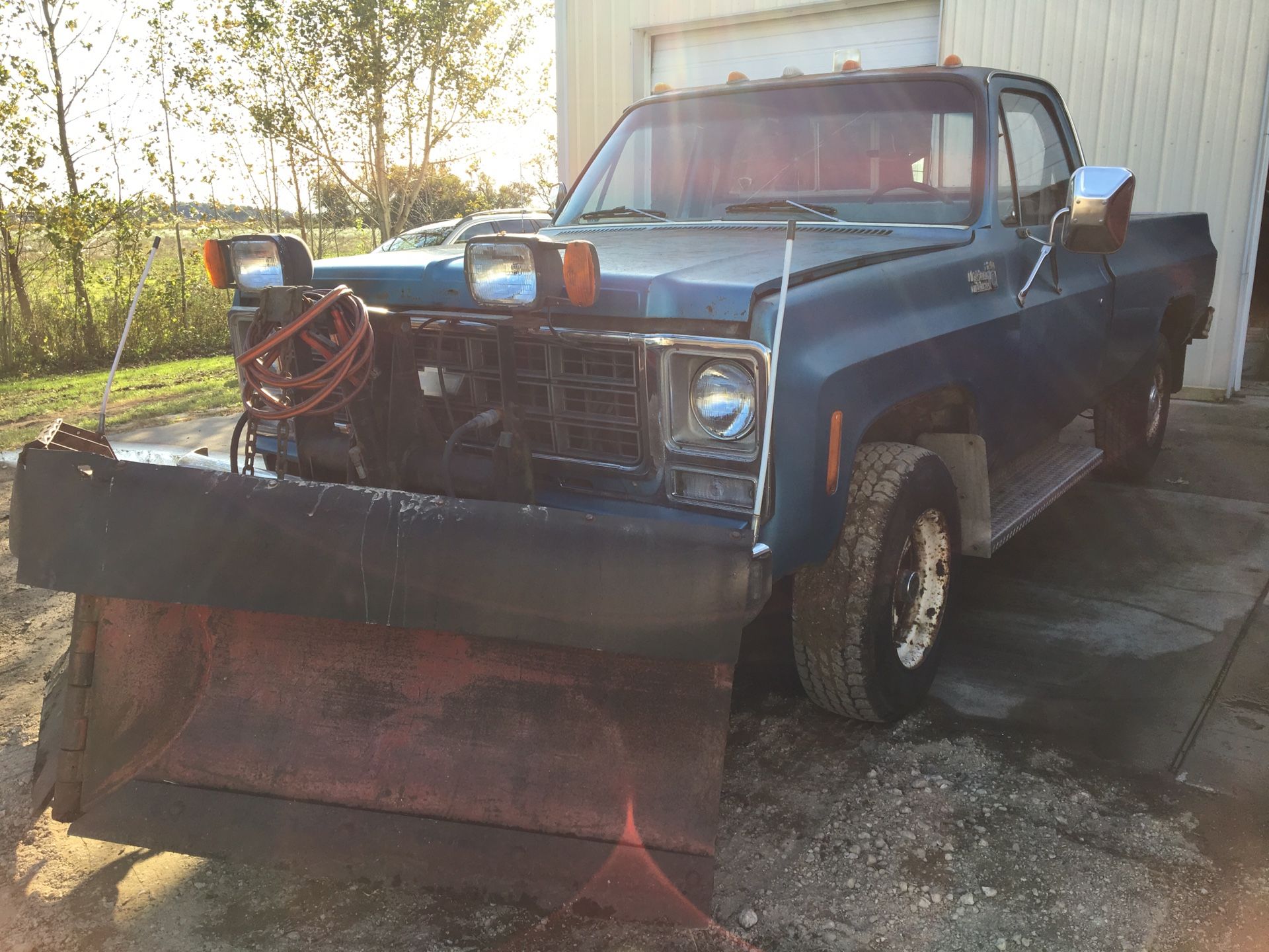 V plow with 79 pickup