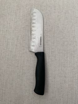 Farberware Santoku Knife 5 Inch Stainless Steel Blade Black Handle 22N555