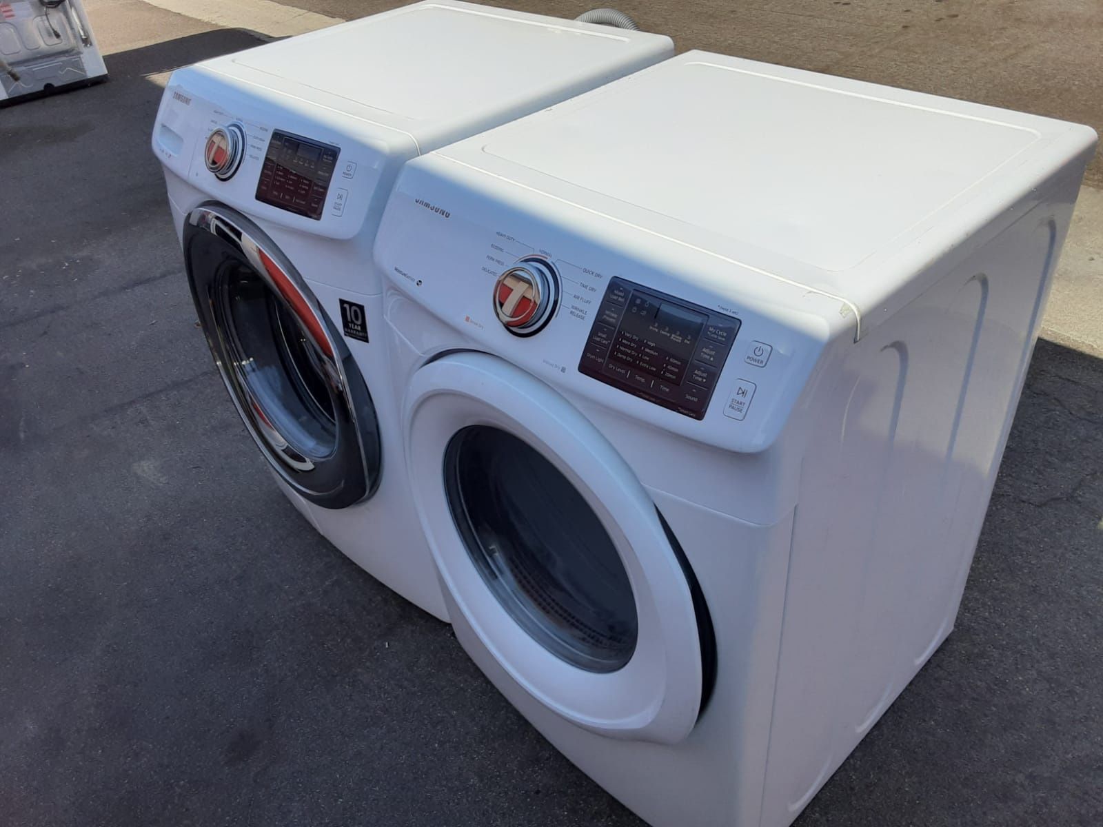Samsung washer and dryer